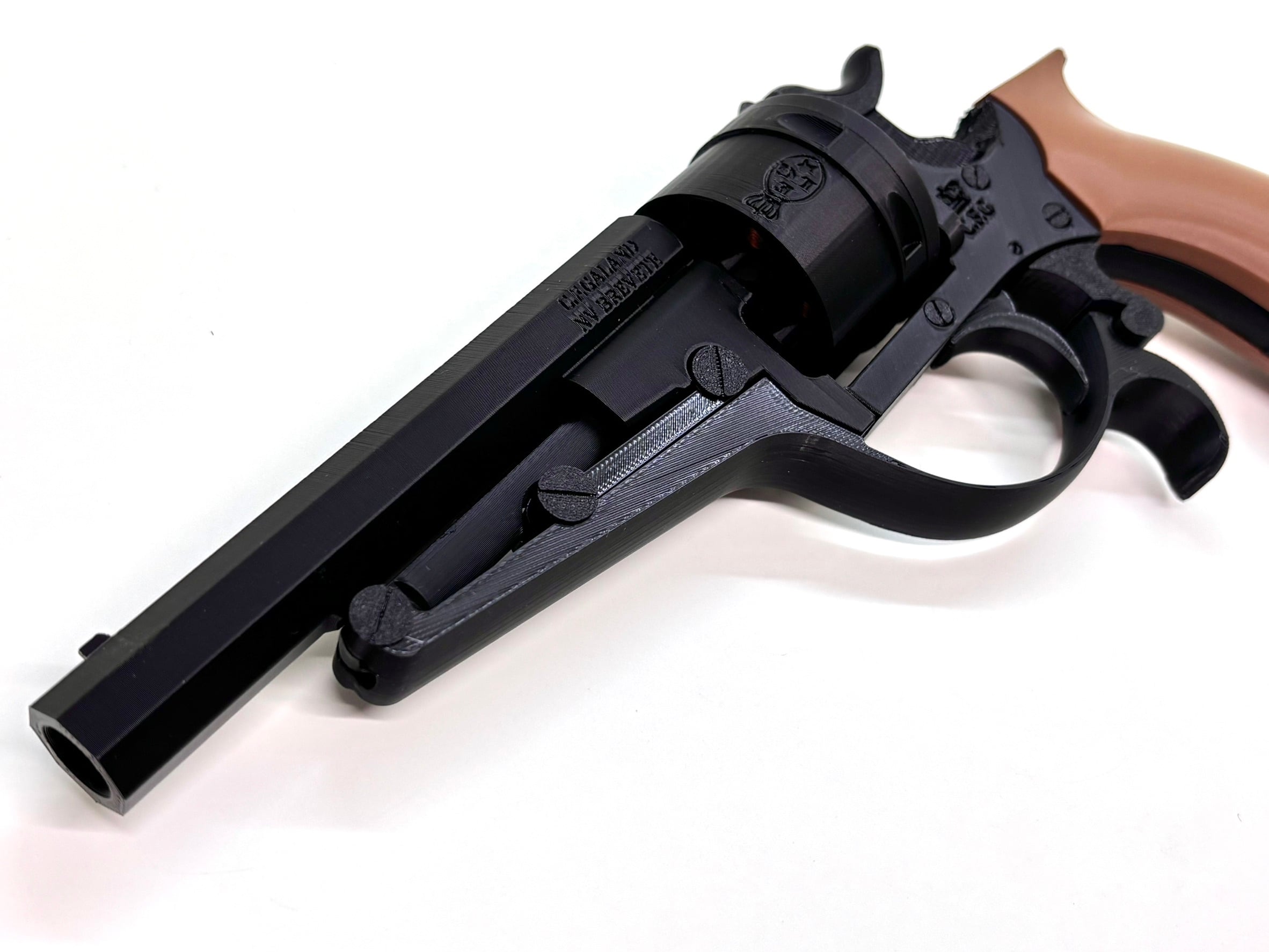 ロシア帝国 M1870 ガラン リボルバー レプリカモデル（非金属、発射