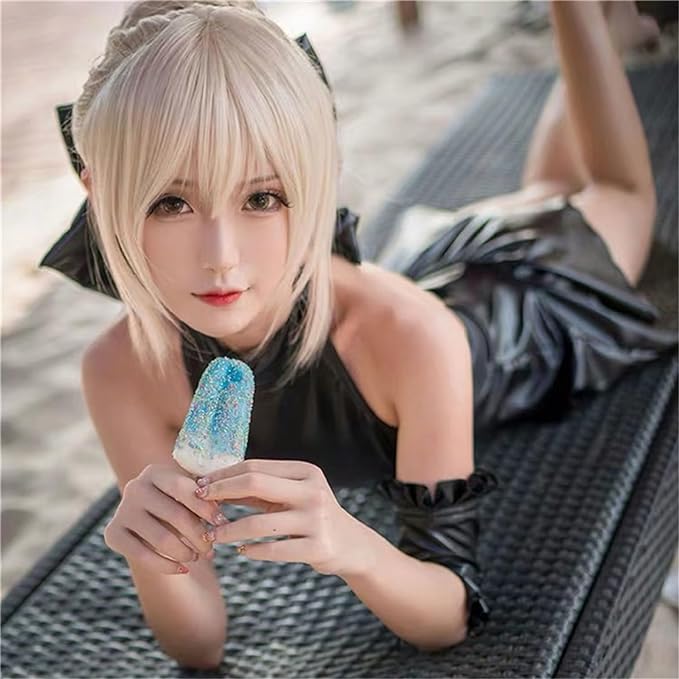 PU革 レザー フェイクレザー エナメル 光沢 メイド服 メイド コスプレ