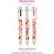 ブライス 多機能ペン パリスウィズジェシー(ボールペン+シャープペンシル)Blythe 雑貨