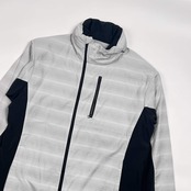 NIKE GOLF ナイキゴルフ TOUR PERFORMANCE 収納フード ドライ ジャケット ジャンパーM/ライトグレー系 メンズ