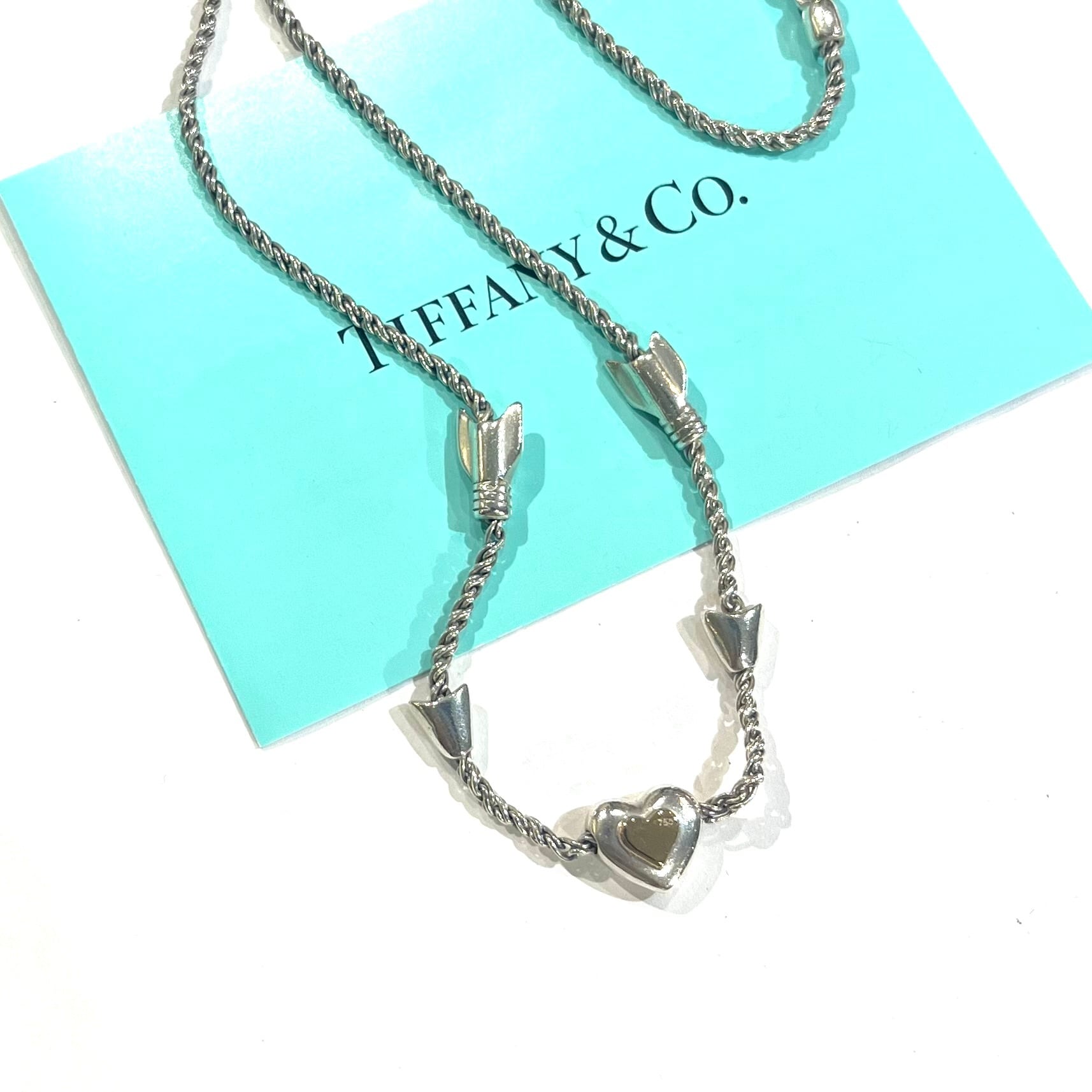 TIFFANY&Co. ヴィンテージ コンビ フェザー ネックレス Tiffany & Co.（フェザー ・ ネックレス）のフリマアイテム一覧