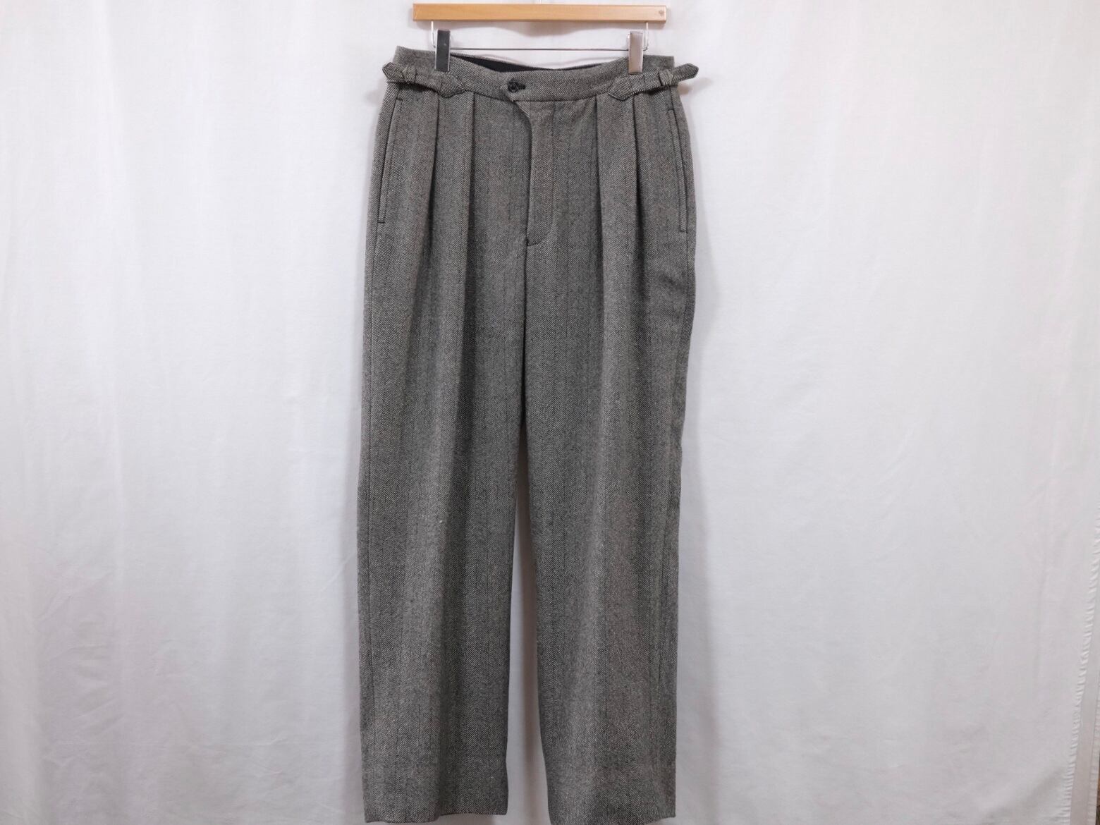 ULTERIOR WOOL LIGHT MELTON WIDE PANTS ULTERIOR(アルテリア) / SUPER