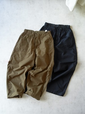 [Cloth&Cross]コットンナイロンバルーンベイカーパンツ