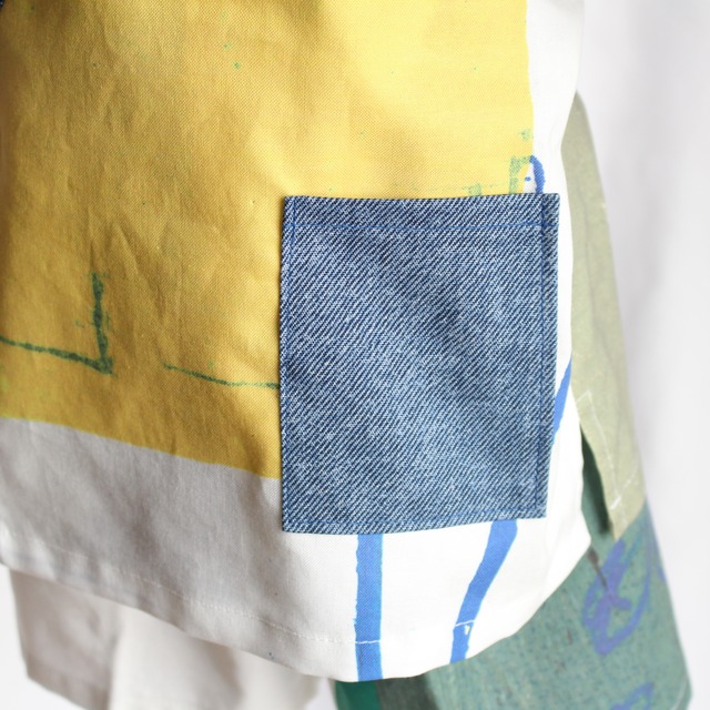 90サイズ【甚平】 特別仕様　Carthage（カルタゴ）×デニム