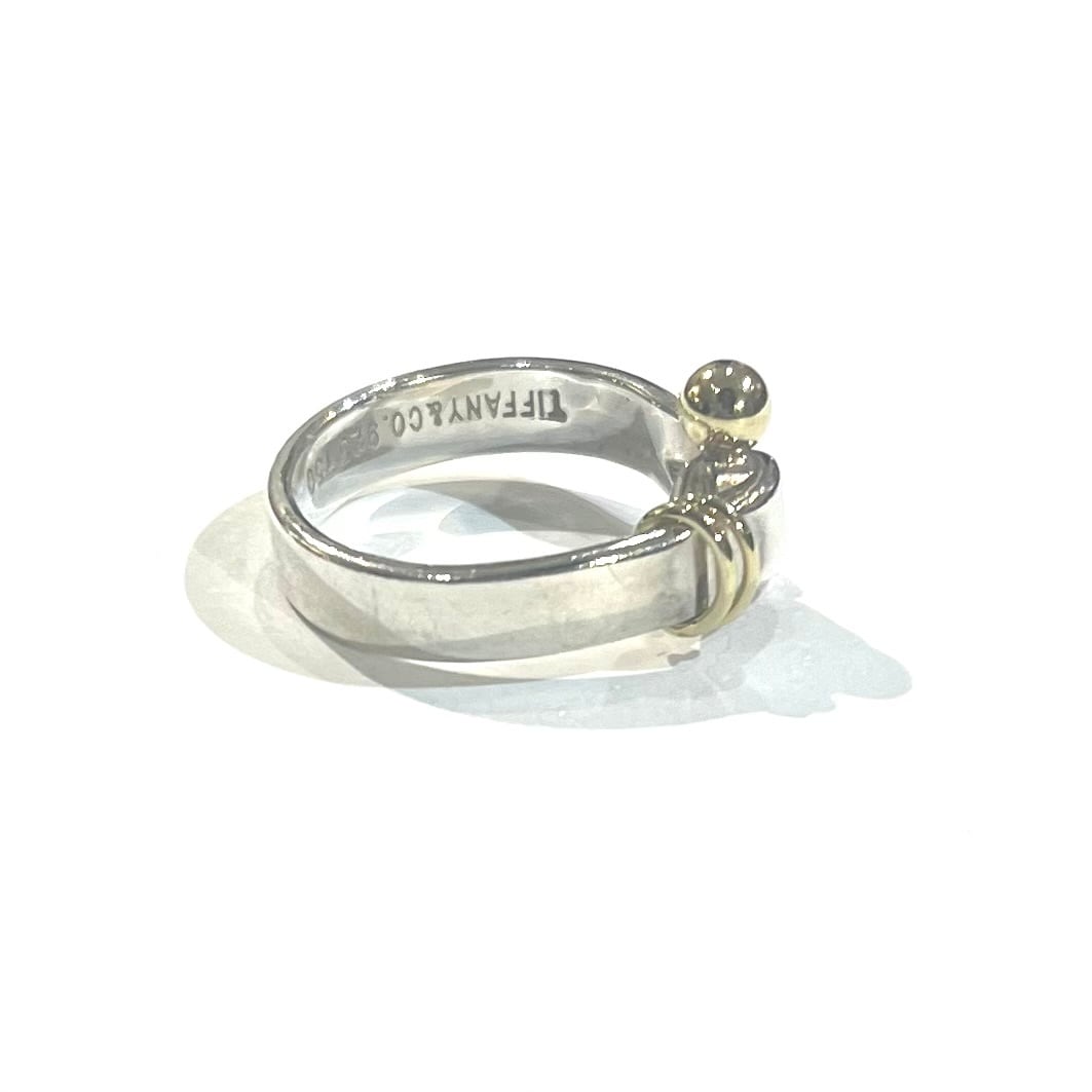 TIFFANY&CO】【11号 】2203 ティファニーフックゴールドリング