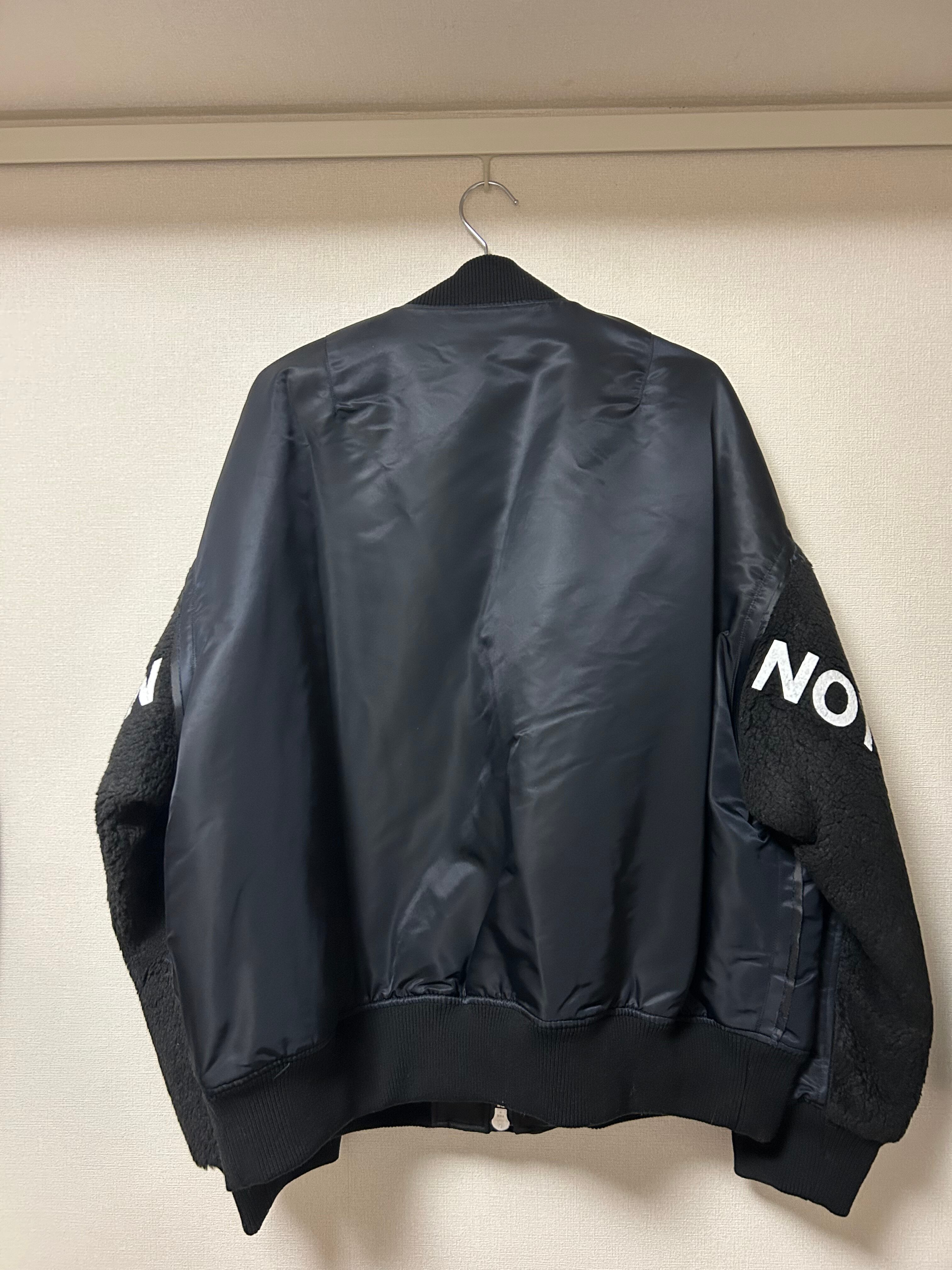 DISCOVERED ディスカバード】BOA SLEEVE MA-1 BLACK | delhezi