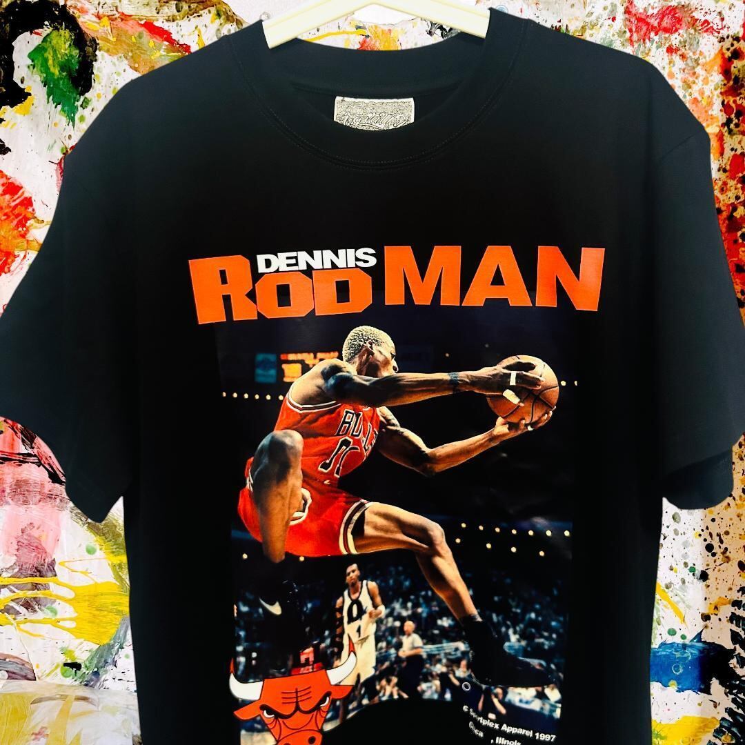 レア】NBAデニスロッドマン Dennis Rodman Tシャツ メンズL