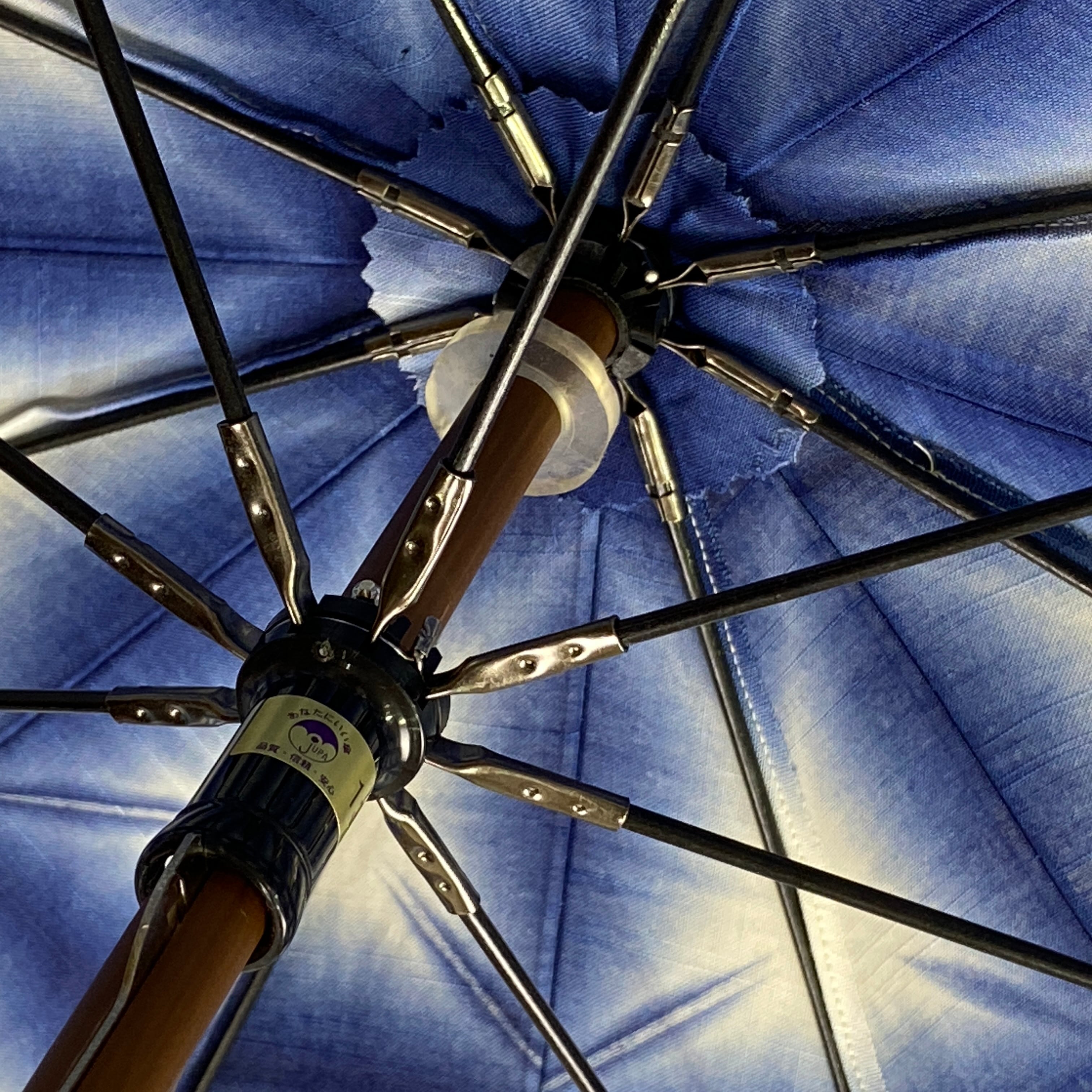 国産】伝統工芸品有松絞 日傘 藍 | きもののここち 透佳