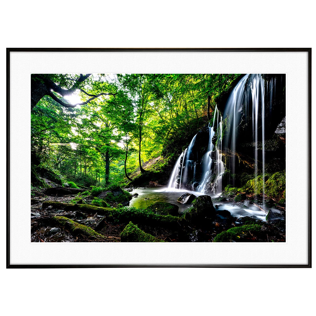 渓流風景画 額装 油絵 風景画 アンティーク調 昭和レトロ インテリア 渓流風景画 額装 油絵 風景画 アンティーク調 昭和レトロ インテリア