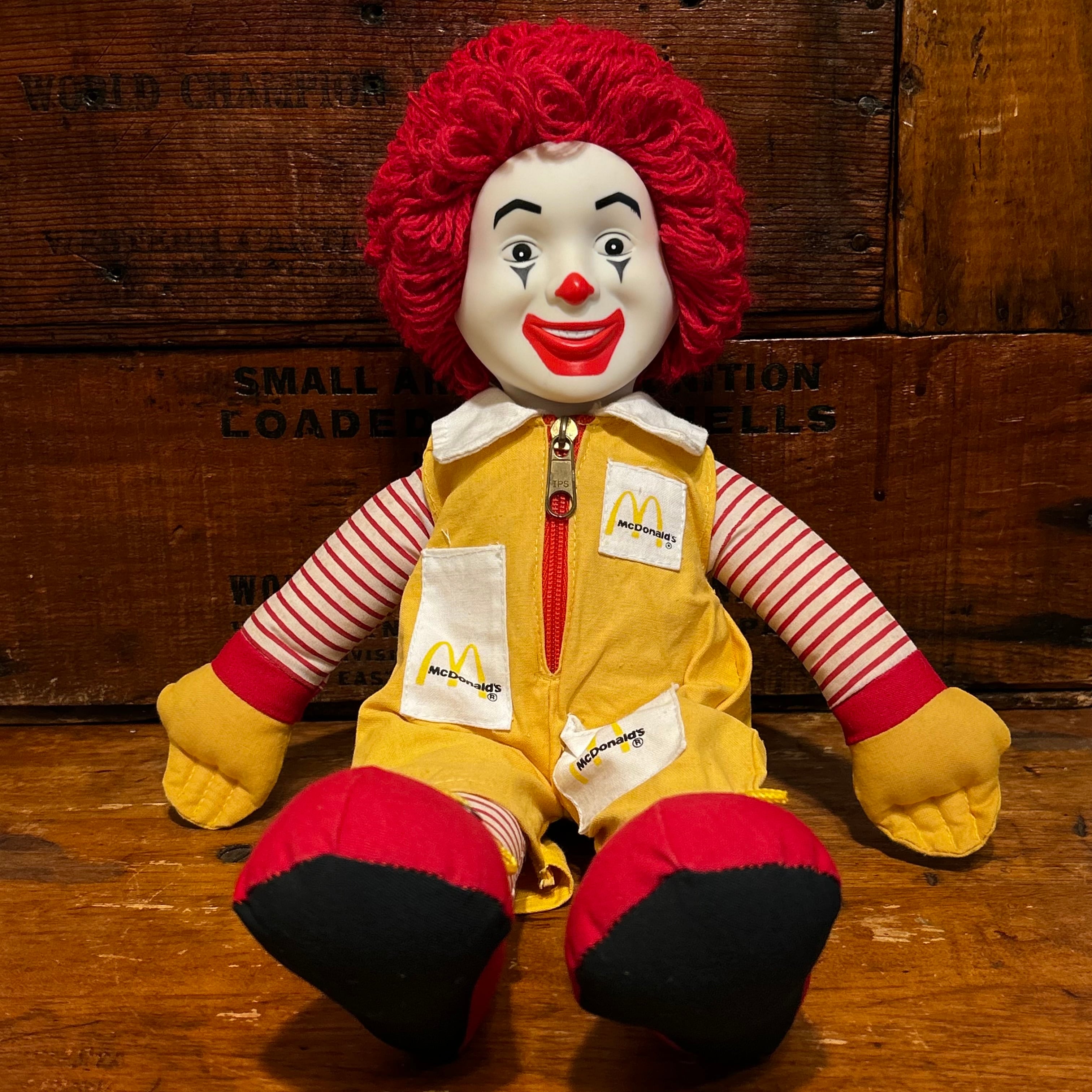 レトロ マクドナルド ロナルド人形 マクドナルド McDonald's ロナルド 人形 ヴィンテージ RONALD Plush