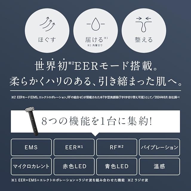 在庫セール』DISM 美顔器 医師監修 1台8役 EMS EER リフトアップ
