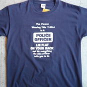90s POLICE OFFICER Tシャツ