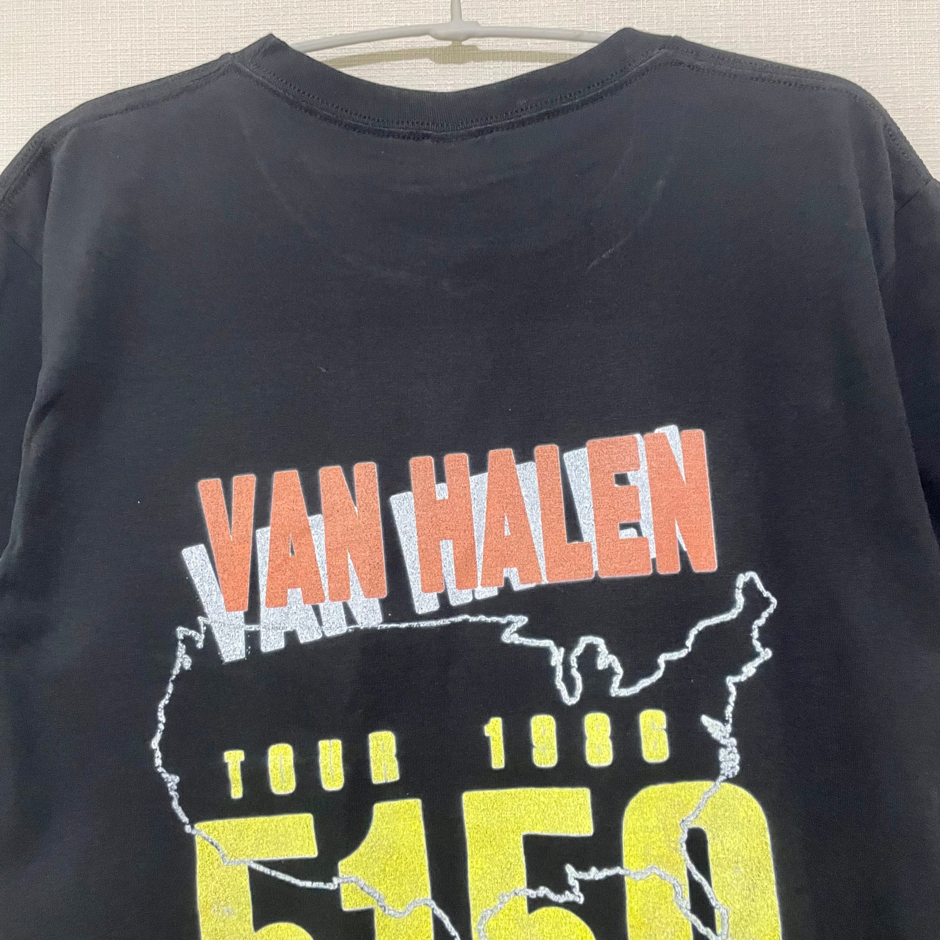 90s VAN HALEN ヴァンヘイレン Ｔシャツ 黒 バンドT ハードロック