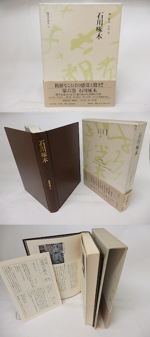 石川啄木　近代の詩人6　/　石川啄木　中村稔編・解説　[18119]