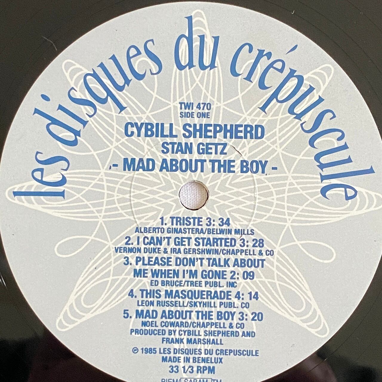 LP】Cybill Shepherd – Mad About The Boy | マメシバレコード