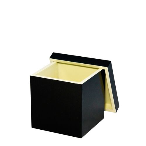 正角ジョイントボックス 黒内白 S