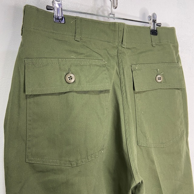 美品 80s US ARMY ユーティリティパンツ ベイカーパンツ W34L29