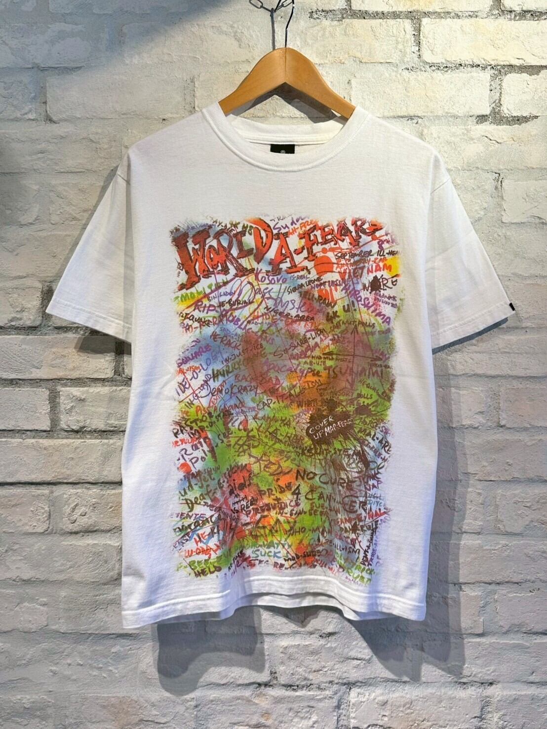 80～90s OLD STUSSY/BIG and MEATY Tee/USA製/黒タグ/S/dinosaur/恐竜