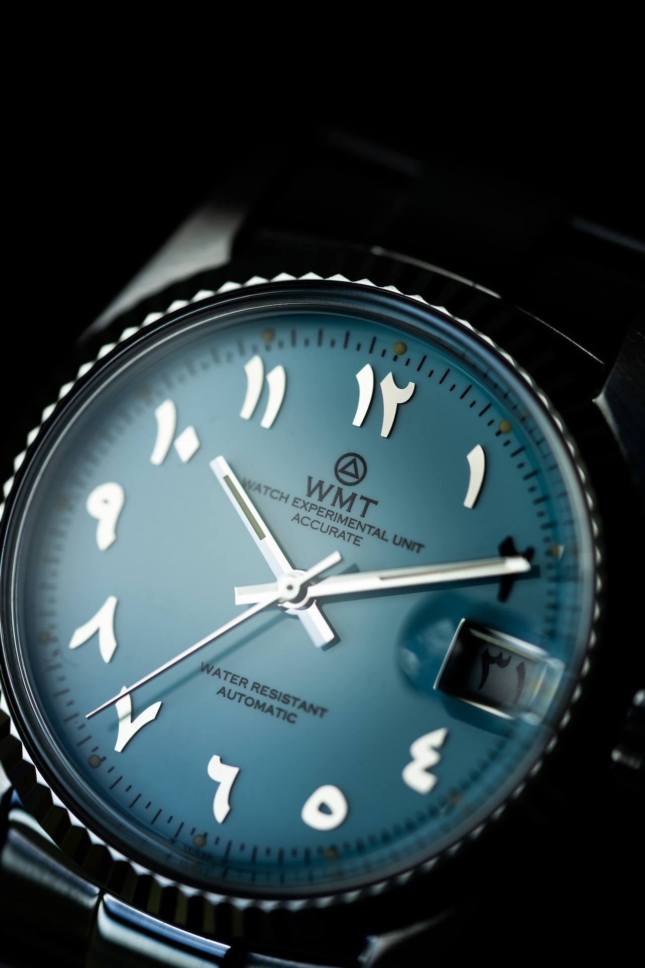 WMT Cabochon – Arabic Numerals Edition / Glossy Sky Blue Dial / Limited 50pcs