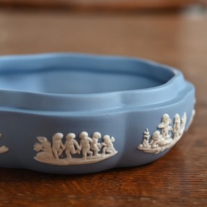 WEDG WOOD Accessory Case/ ウエッジウッド アクセサリーケース〈 トリンケットボックス・小物入れ・ピルケース・収納・アンティーク・ヴィンテージ 〉114227