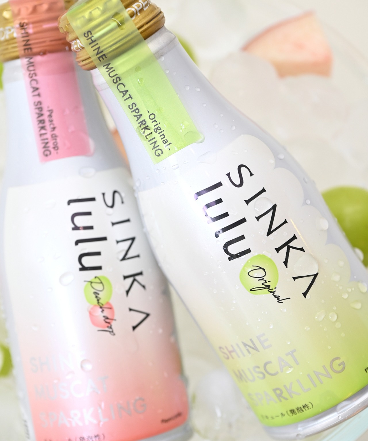 【 新登場 予約販売 】｜SINKA lulu ｜Original＆Peach drop   各2本 計4本セット