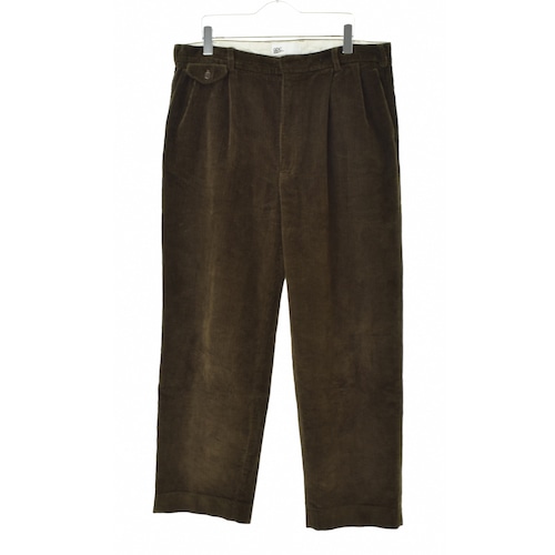 GDC / ジーディーシーGD0256 corduroy Two tuck straight pantsコーデュロイパンツ