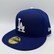 NEW ERA 59FIFTY/5950 Old English ロサンゼルス・ドジャース ダークロイヤル