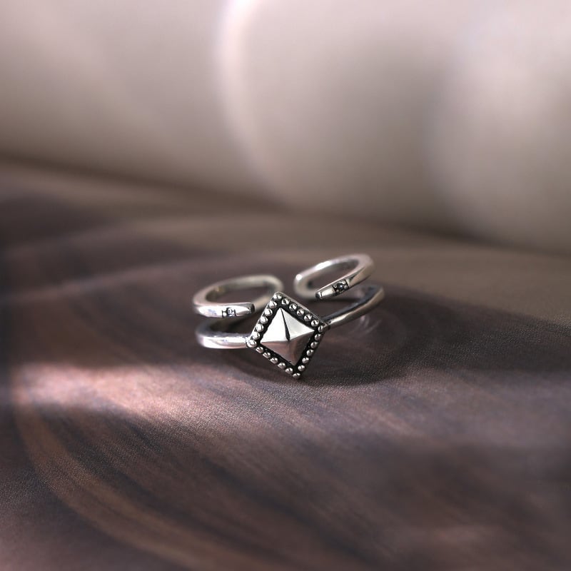 在庫限り・SV925squareglintring