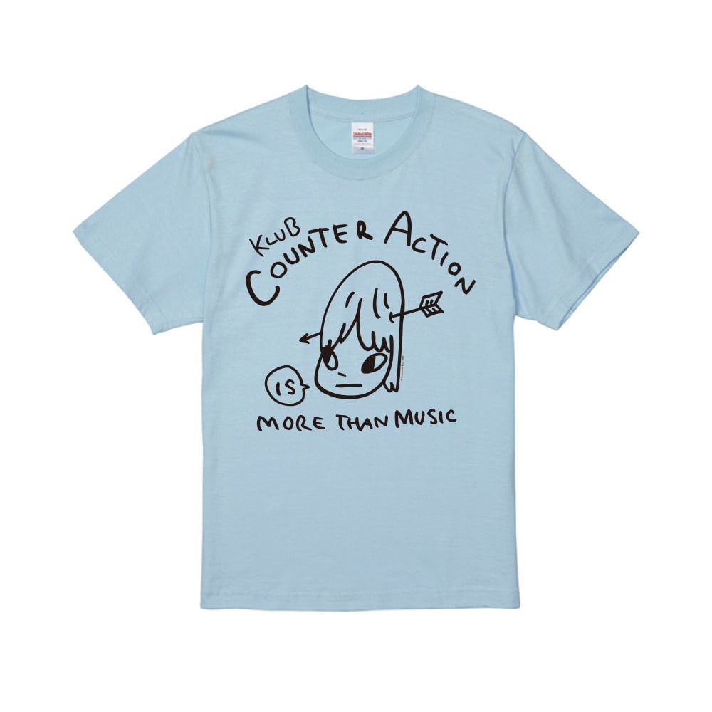奈良美智 x KLUB COUNTER ACTION コラボT-SHIRT(pt.1)【再販】 | KLUB