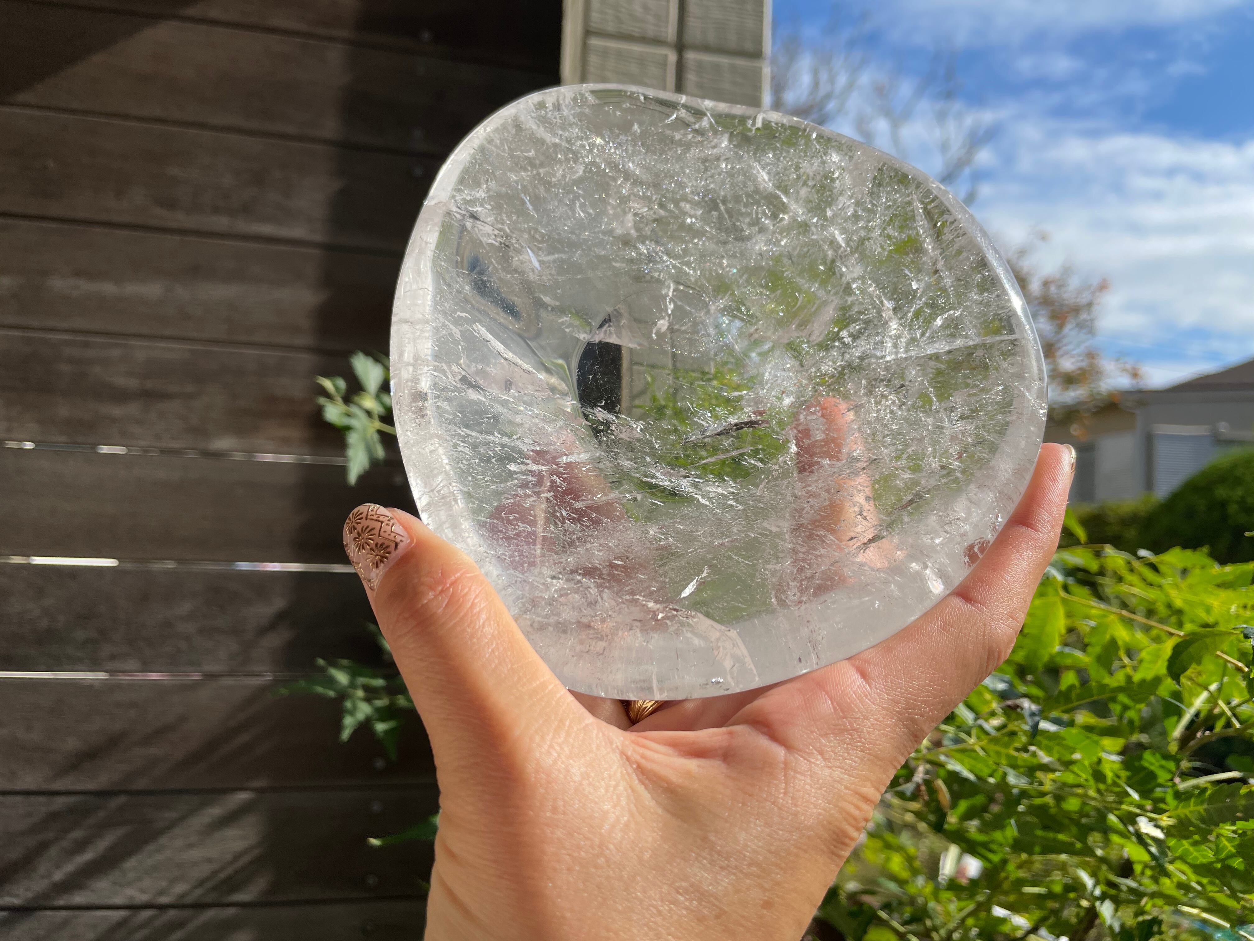 クリスタル bowl (C) 870g