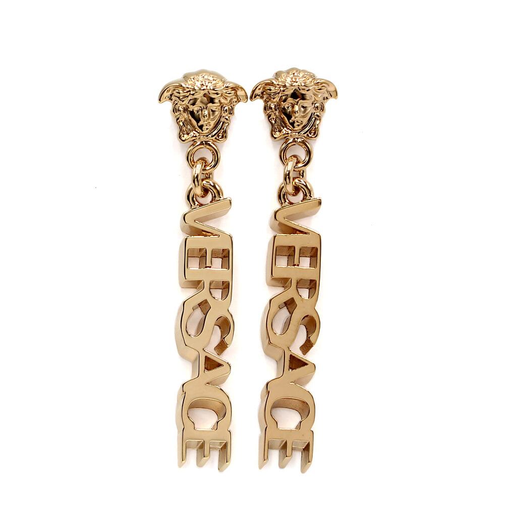 VERSACE EARRINGS 1002273 1A00620 3J000 GOLD ヴェルサーチ ピアス