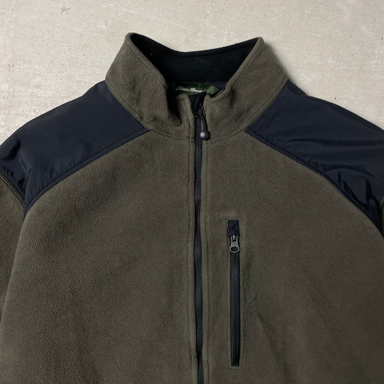 古着 00s Eddie Bauer 2way コットン シェル グース ダウン ジャケット 