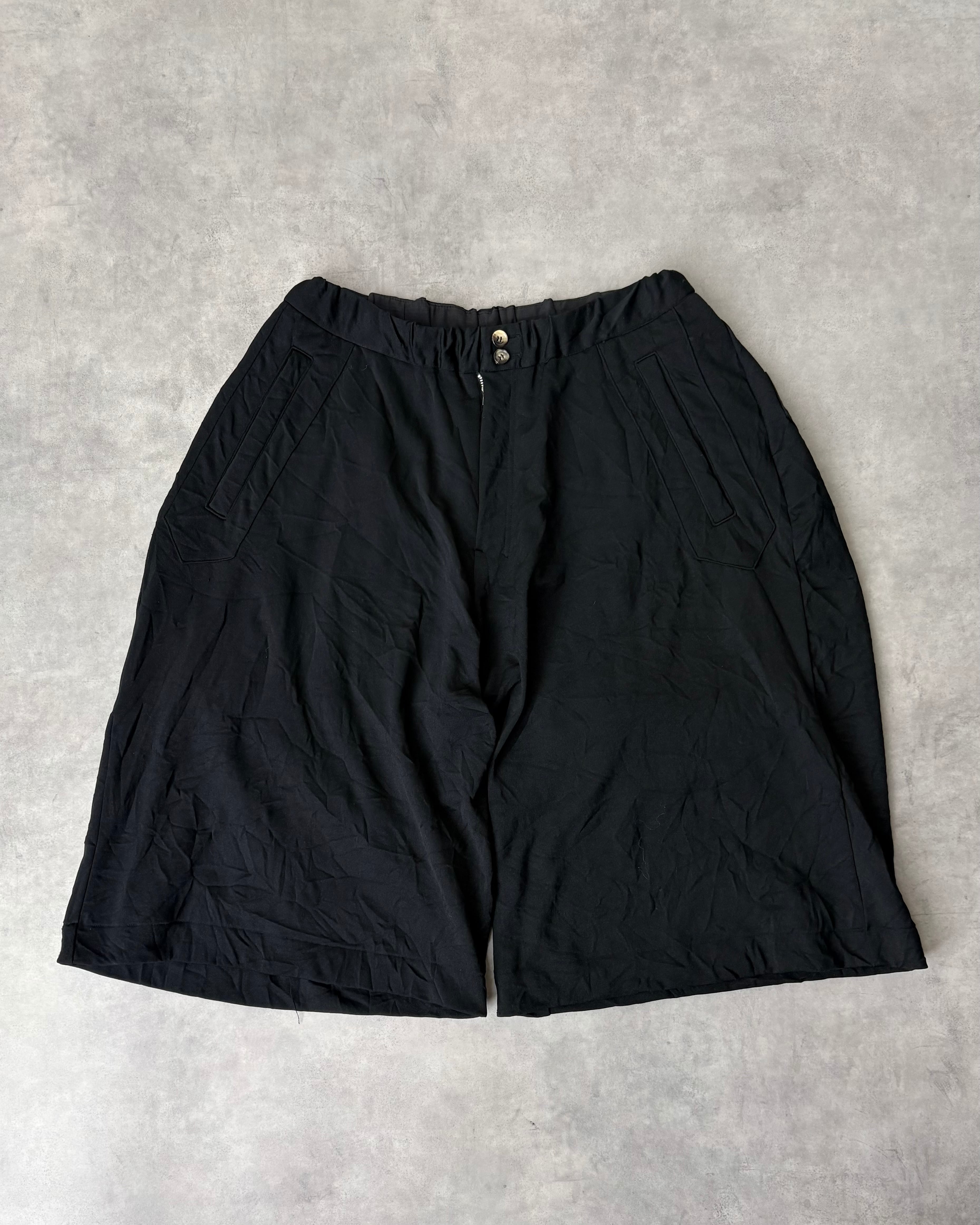 05AW Y's(Yohji Yamamoto) Easy Wide Cropped Shorts