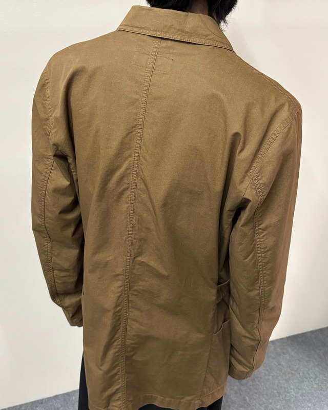 【DRIES VAN NOTEN】fly front belted jacket