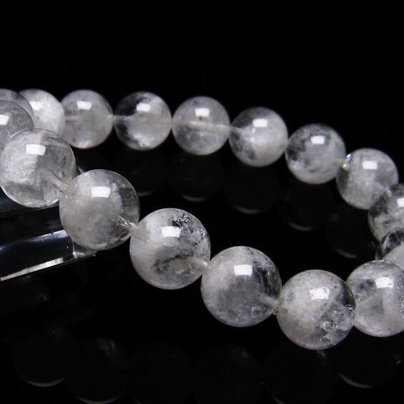 ファーデンクォーツ 水晶 ブレスレット 12mm 一点物 おまかせ便 111-22593