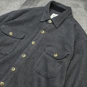 JUNEAU gray fleece shirt
