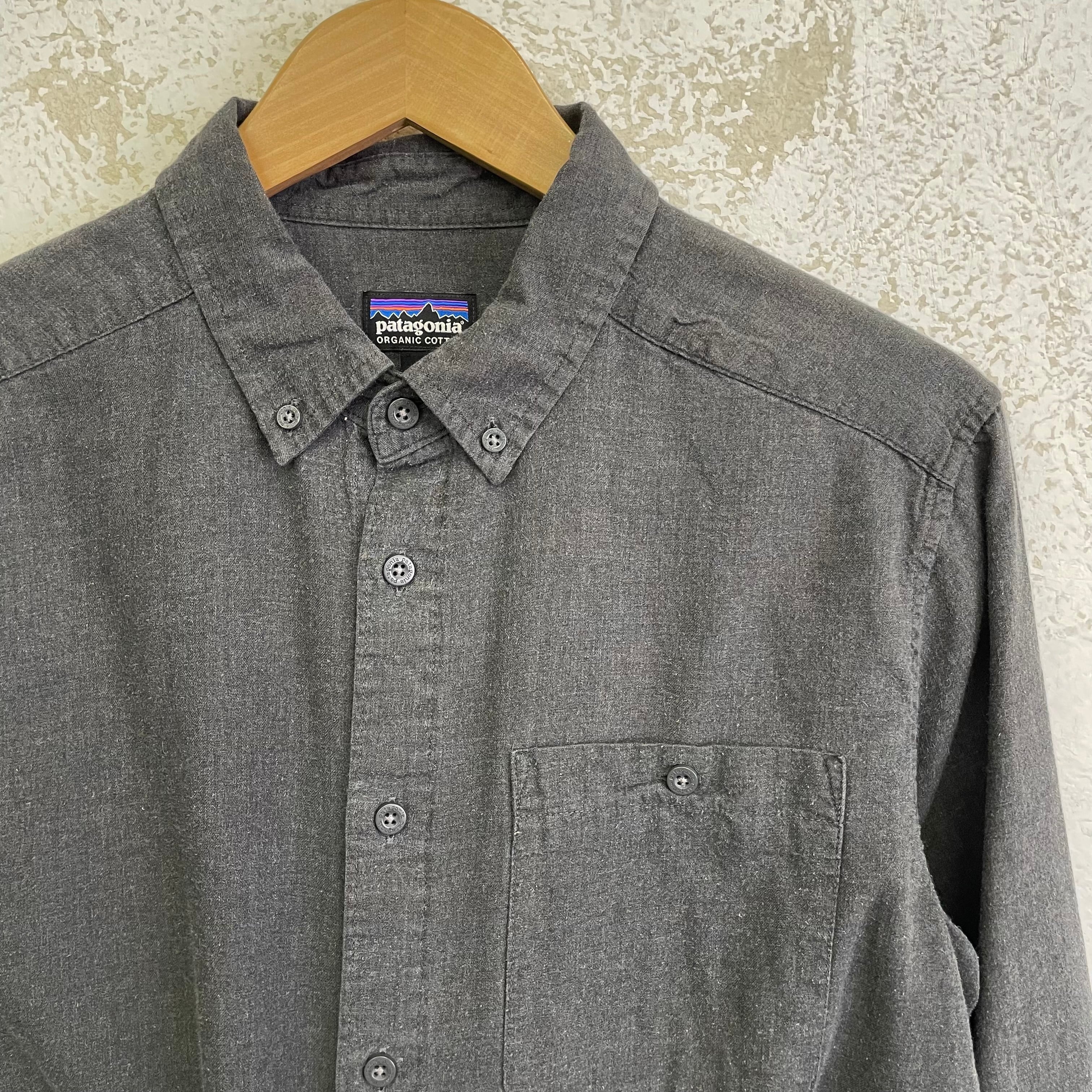 90's patagonia L/S check shirts size/M パタゴニア チェック シャツ