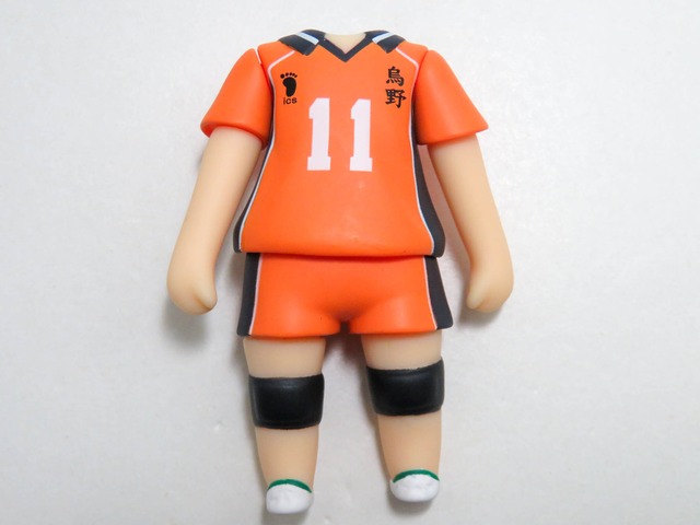 再入荷（A－ランク）【2817】 月島蛍 新生烏野Ver. 体パーツ ユニフォーム　ねんどろいど