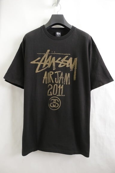 STUSSY AIR JAM 2011 TEE BLACK LARGE 25JD5898 | BRAND BUYERS OSAKA