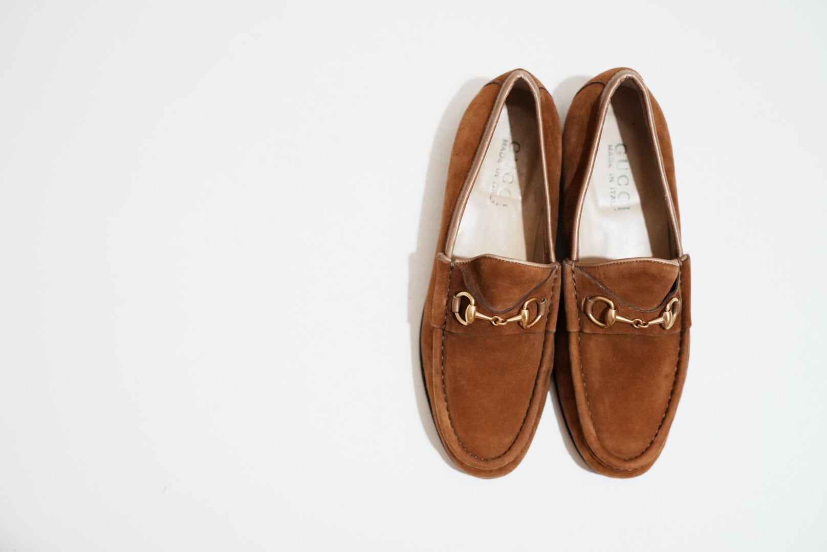 Old Gucci ホースビットローファー 35.5C スエード WR | JUST LIKE