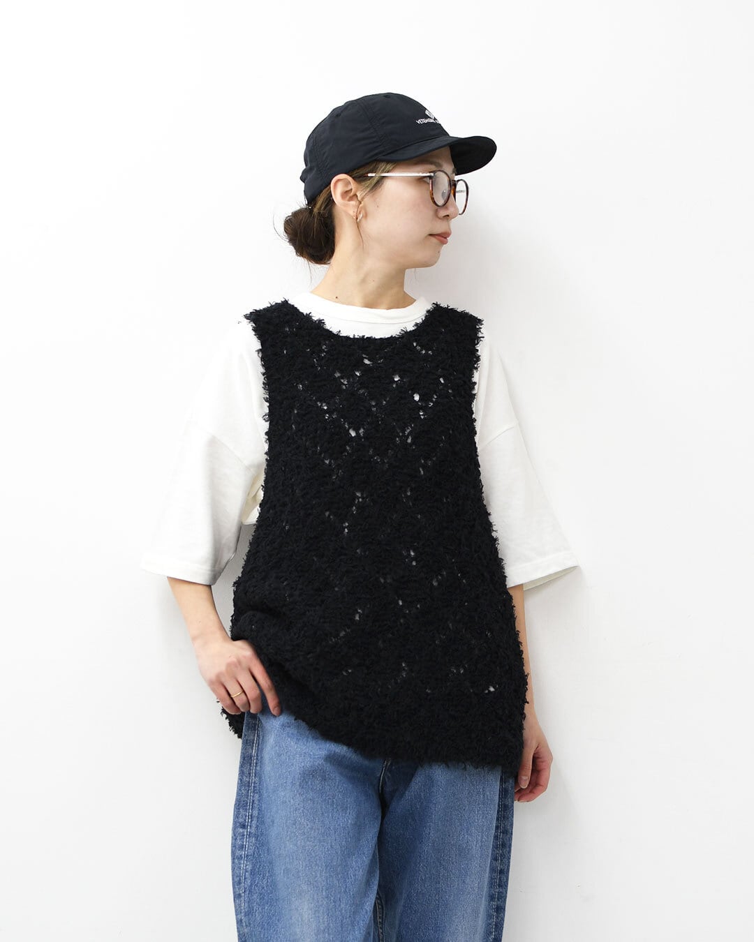 mizuiro ind [ミズイロ インド] patterned vest [1-220069] パターン