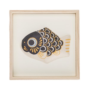 1種飾り　鯉のぼり(黒)　F01-TI013