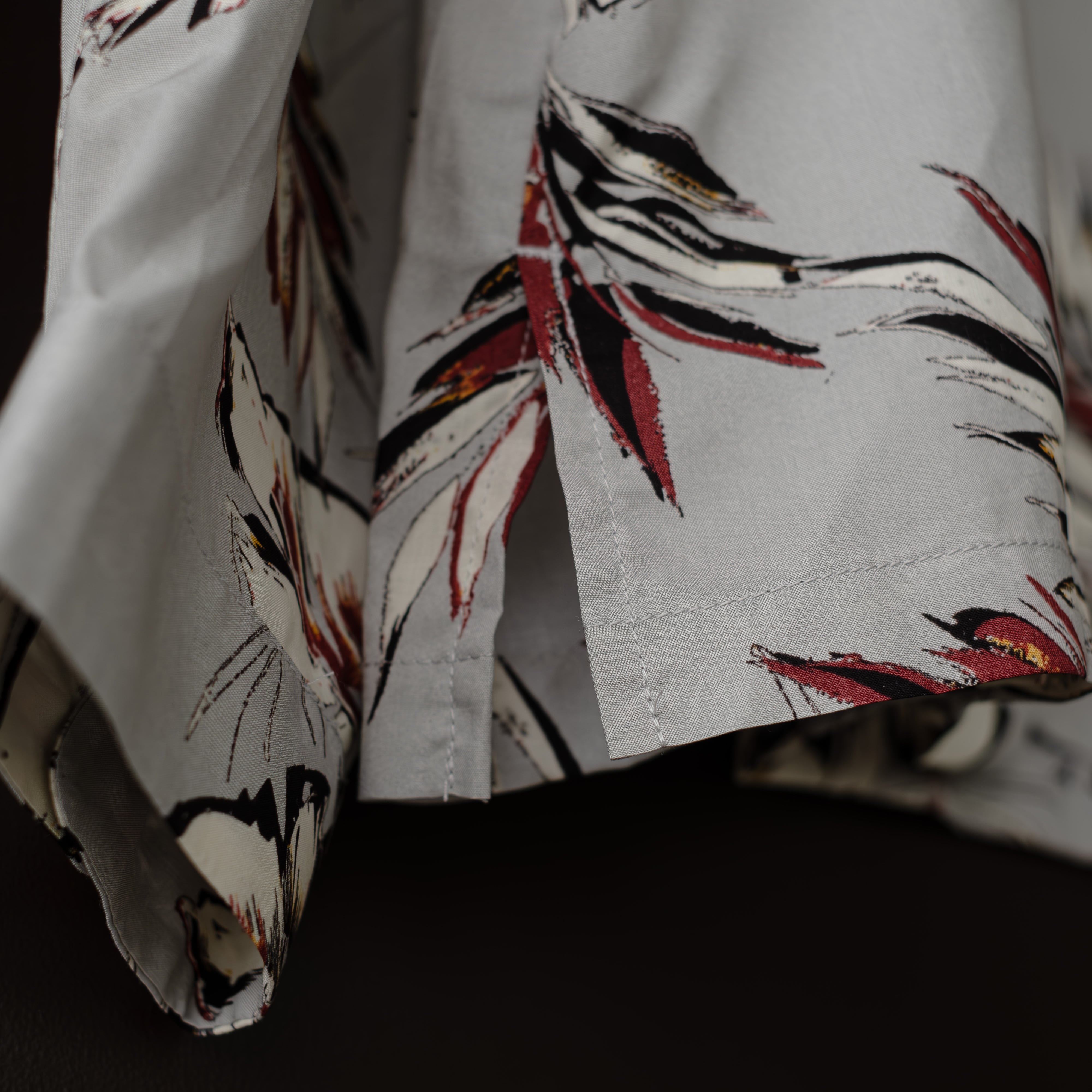 Nasngwam.】 SOUTHERN SHIRTS (gray) | dros dro