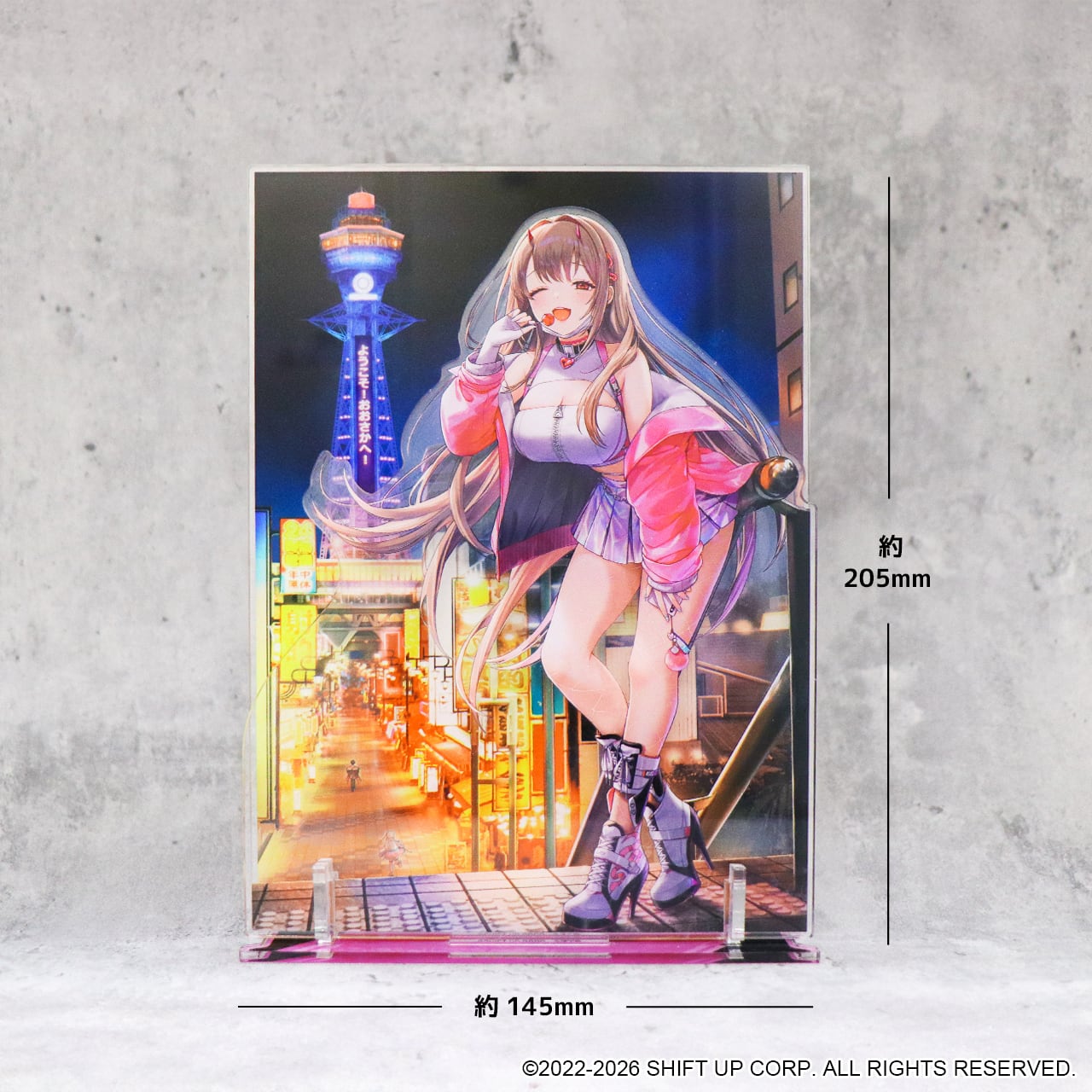 事後物販】勝利の女神：NIKKE ジオラマアクリル Area 3rd 大阪