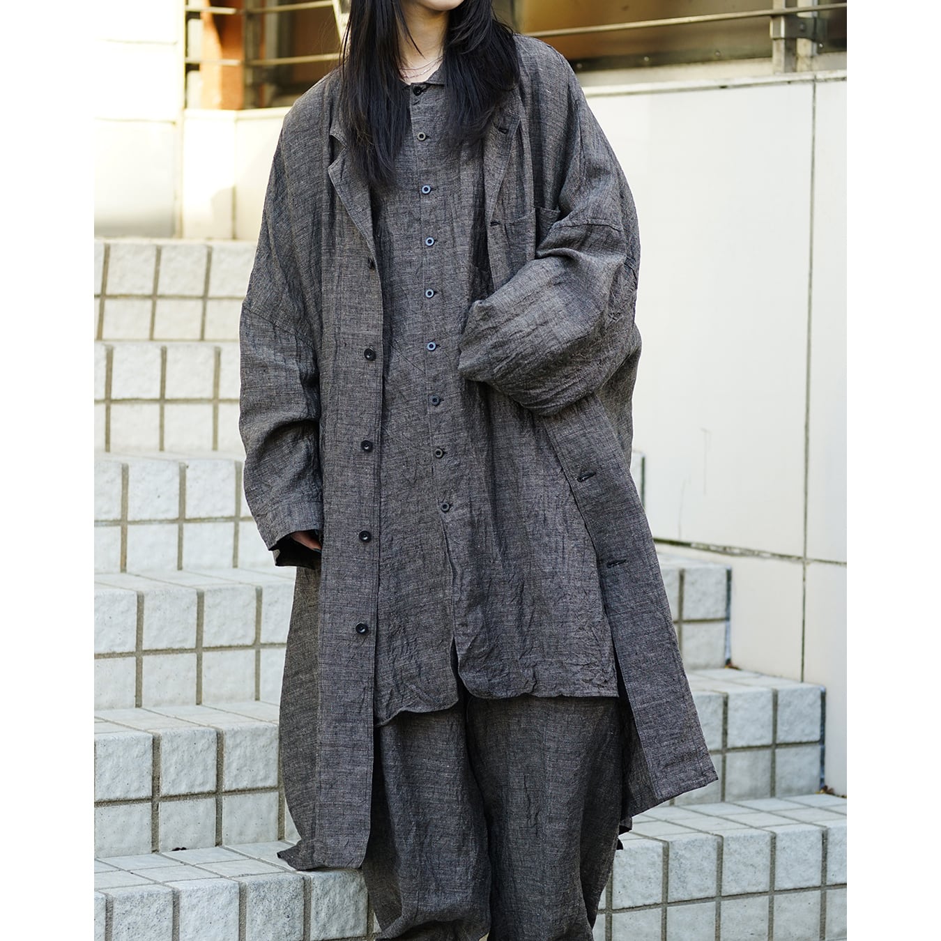 KLASICA] (クラシカ) 26S-WCT-D28 Wide Body French Work Coat