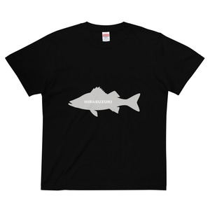 【HIRASUZUKI】ヒラスズキ（シルエット）半袖Tシャツ