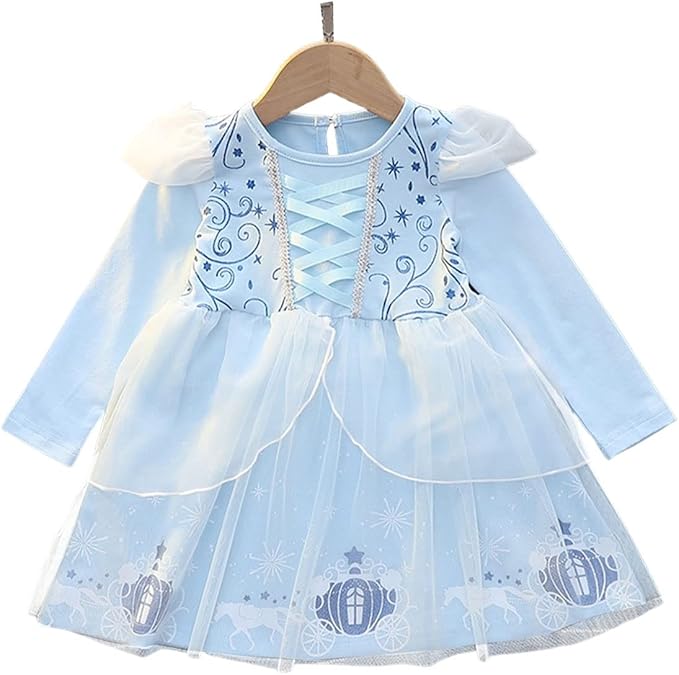 シンデレラ コスプレドレス 水色 フリーサイズ　高品製 シンデレラ コスプレドレス 水色 フリーサイズ 高品製 【公式通販】