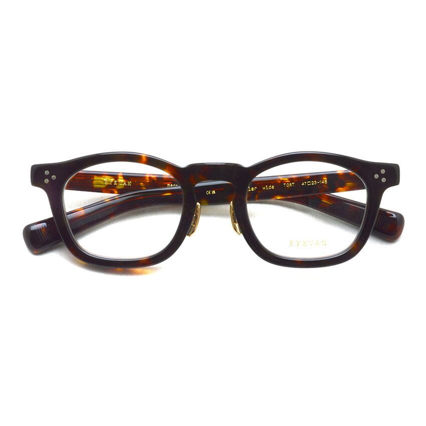 EYEVAN / SADLER WIDE / TORT トータス・べっこう柄 フレンチ 