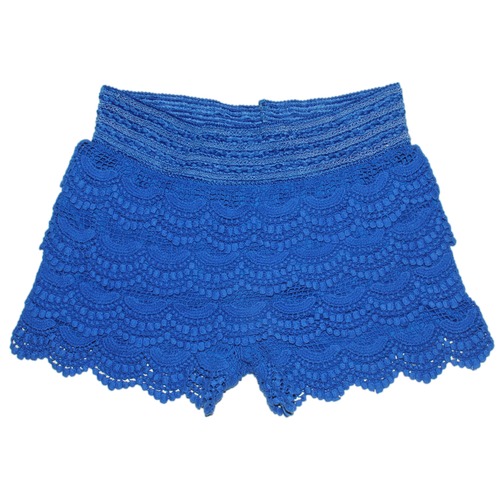 Vintage knitted lace shorts