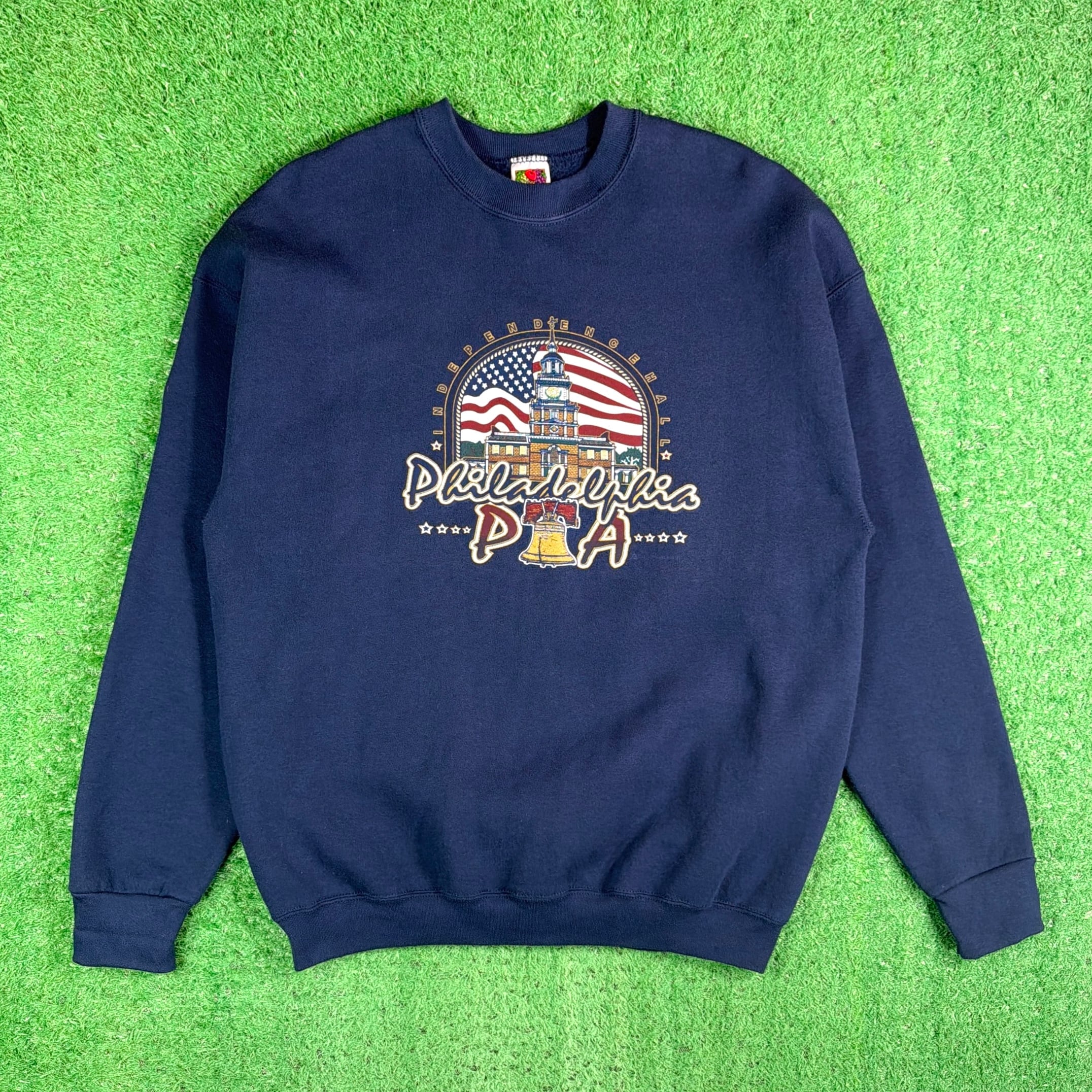 Men's】 90s Philadelphia グラフィック スウェットシャツ / 90年代
